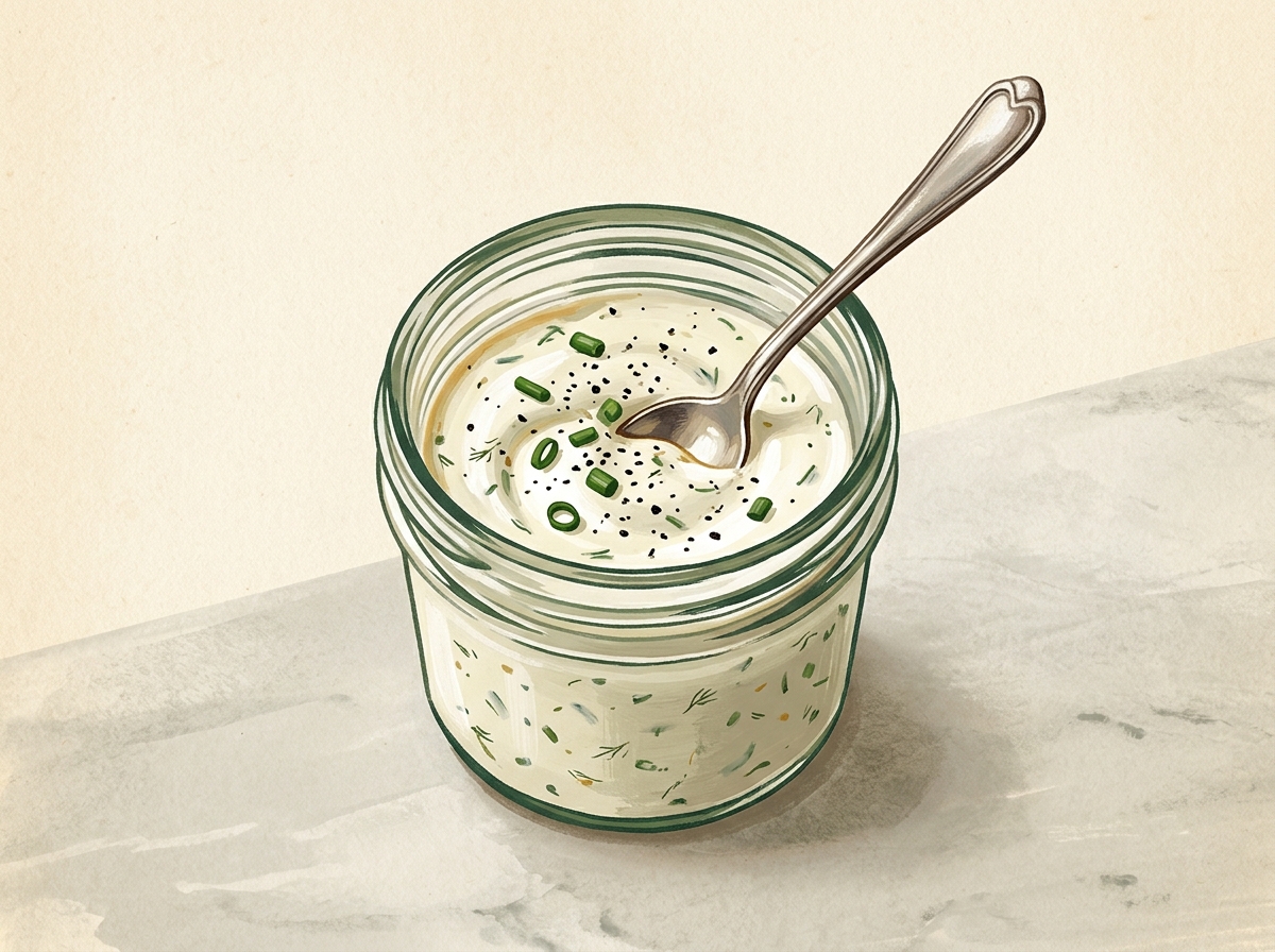 Illustration of Cold-Whisk Buttermilk Ranch